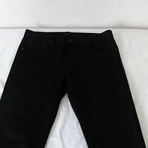 Men slim black jeans 33X32